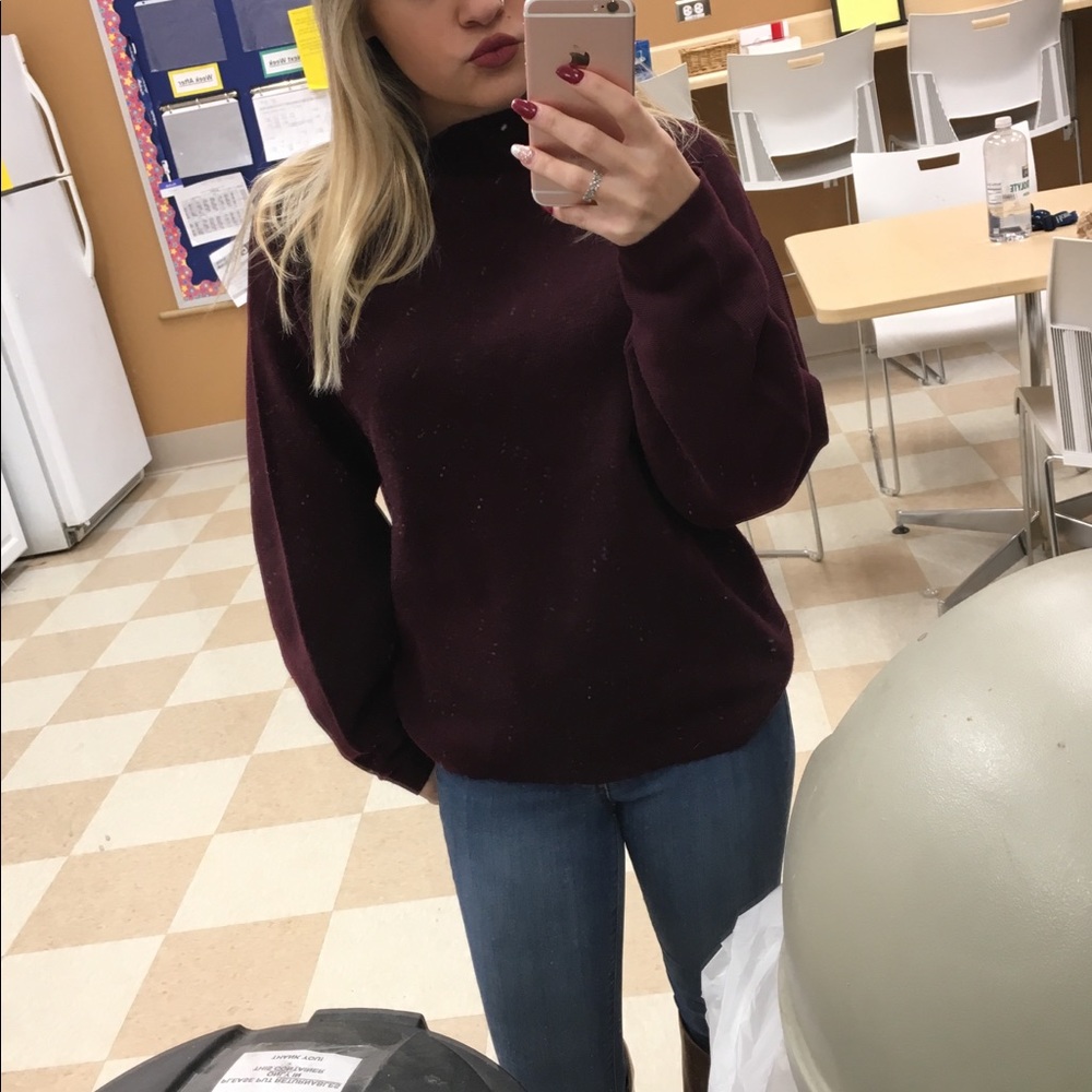 Maroon Sweater